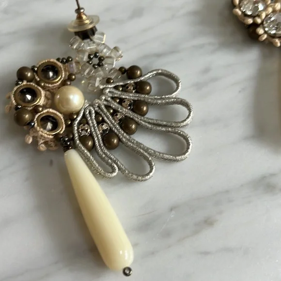 BHLDN Crystal Drop Earrings - Picture 4 of 5